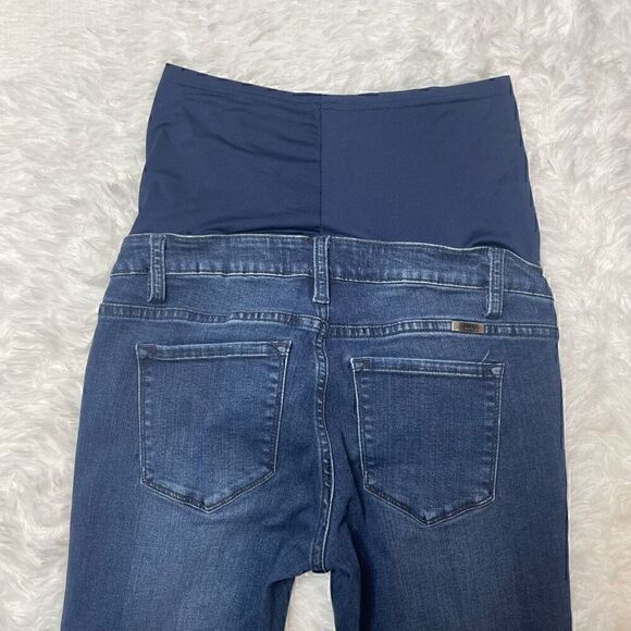 Kancan Maternity Jeans Womens Size 7 / 27 Skinny Stretch Full Panel Belly - Picture 14 of 14